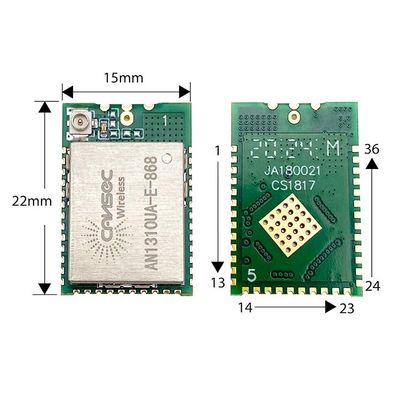 AN1310UA-E সাব GHz মডিউল 13dBm টেক্সাস ইনস্ট্রুমেন্টস সিসি 1310 মডিউল