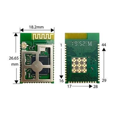 এফসিসি Ta3200R1D আইওটি ওয়াইফাই মডিউল নমনীয় টিআই সিসি 3200 মডিউল