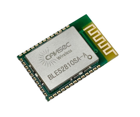 1.7v থেকে 3.6v লো পাওয়ার ব্লুটুথ মডিউল থ্রেড নিরাপদ এবং রান টাইম সুরক্ষিত BLE52810SA-A